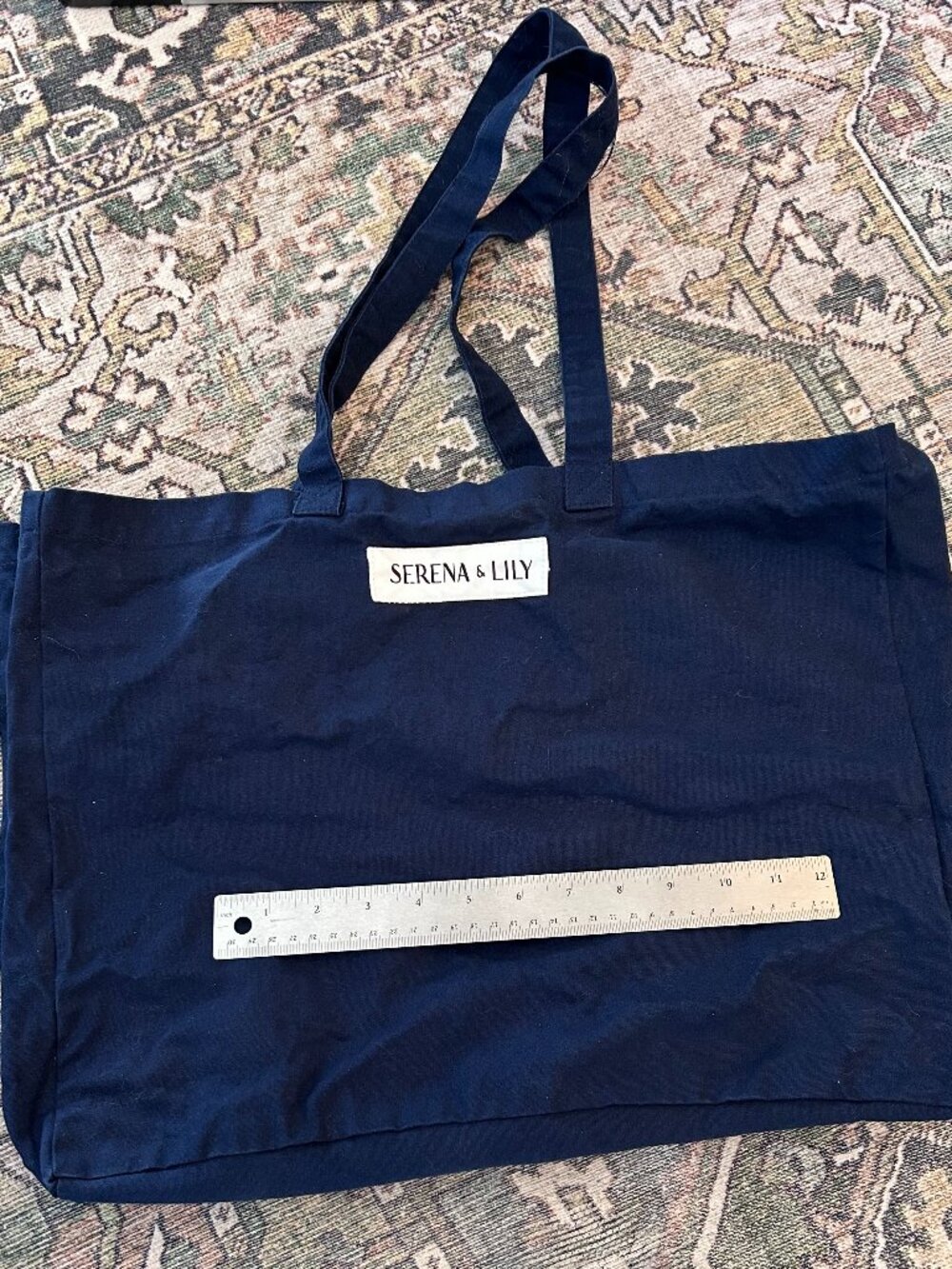 Serena & Lily Canvas Tote Bag - Picture 1 of 1